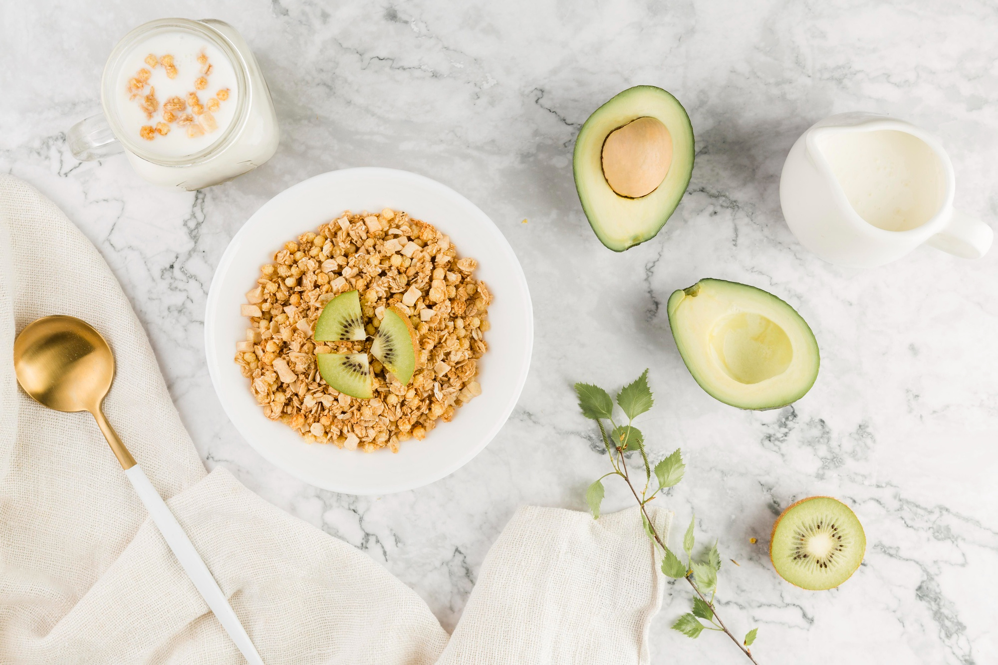 A balanced plate divided into colourful everyday food groups